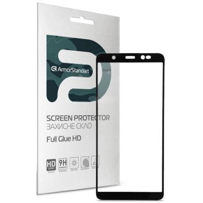 Захисне скло ArmorStandart Full Glue HD for TECNO POP 4 (BС2) Black (ARM65103)