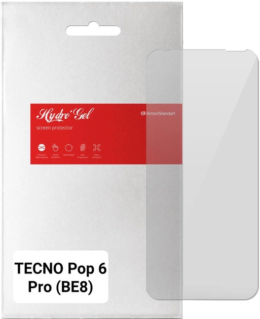 Захисна плівка ArmorStandart for TECNO Pop 6 Pro (BE8) (ARM64827)