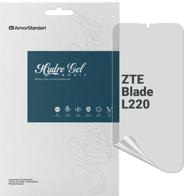 Защитная пленка ArmorStandart Matte for ZTE Blade L220 (ARM69303)
