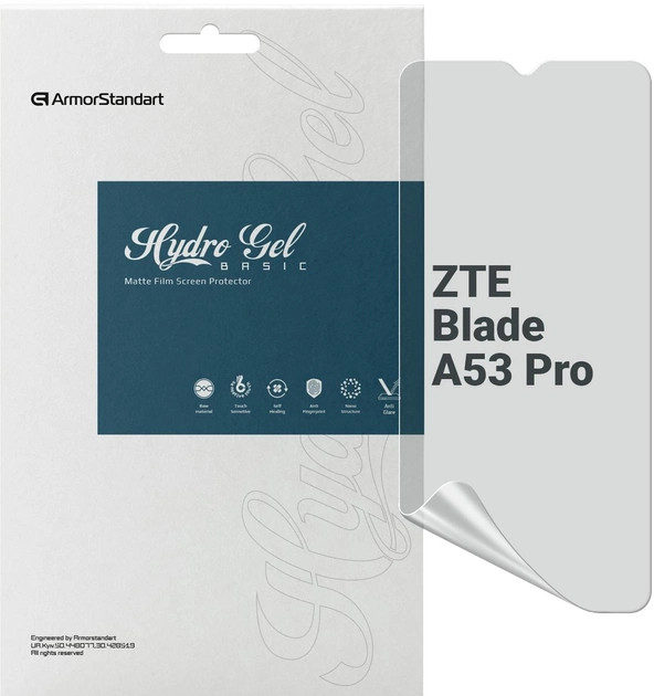 Защитная пленка ArmorStandart Matte for ZTE Blade A53 Pro (ARM68869)