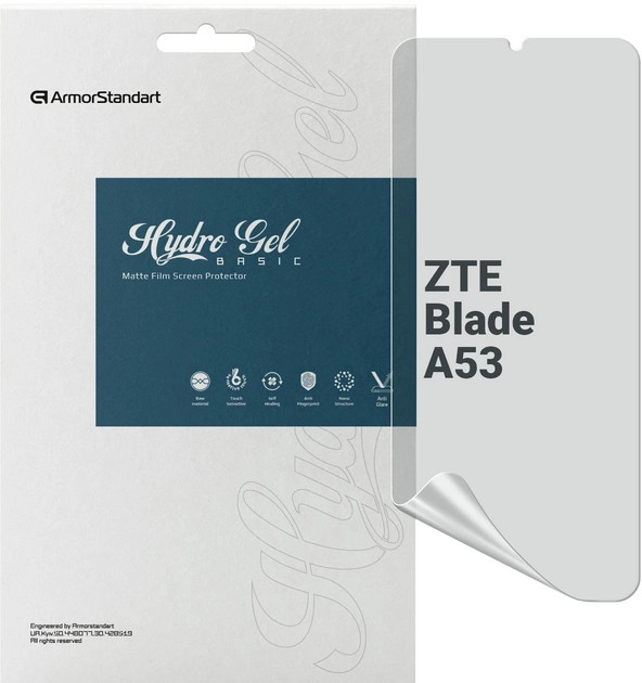 Защитная пленка ArmorStandart Matte for ZTE Blade A53 (ARM68874)