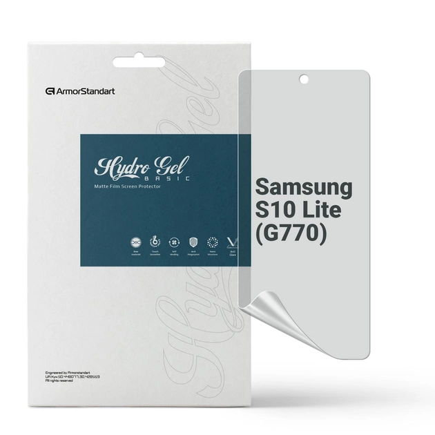 Захисна плівка ArmorStandart Matte for Samsung S10 Lite (G770) (ARM69765)