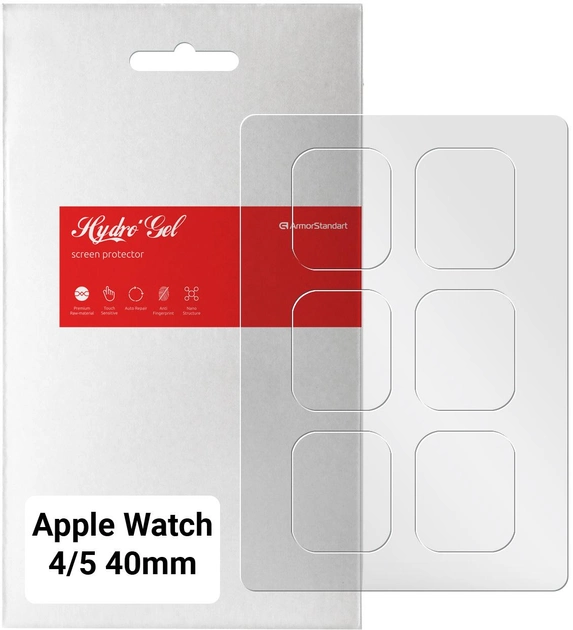 Защитная пленка ArmorStandart Matte for Apple Watch 4/5 40mm 6 шт. (ARM66098)