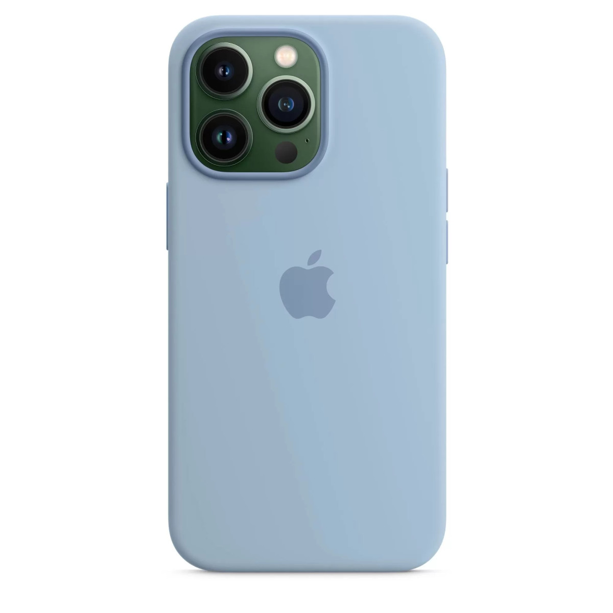 Чохол-накладка Case MagSafe Soft for iPhone 14 Gray-blue