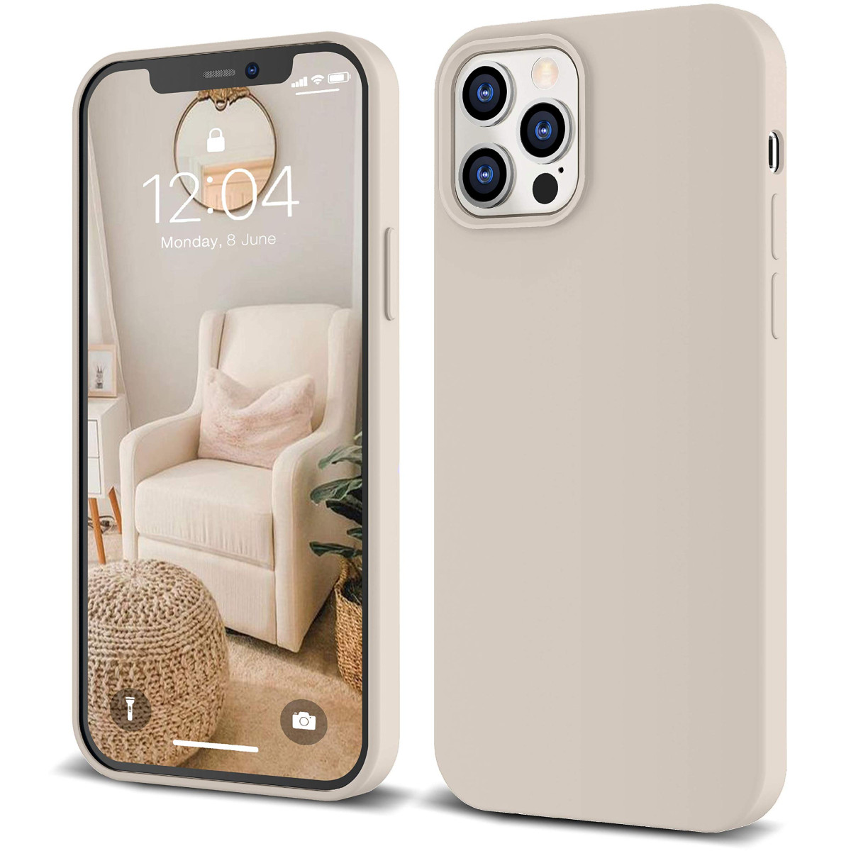 Чехол-накладка Case MagSafe Soft for iPhone 14 Pro Max Beige