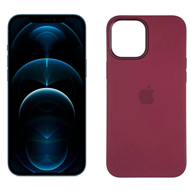 Чехол-накладка Case MagSafe Soft for iPhone 13 Burgundy