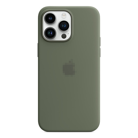 Чохол-накладка Case MagSafe Soft for iPhone 13 Olive