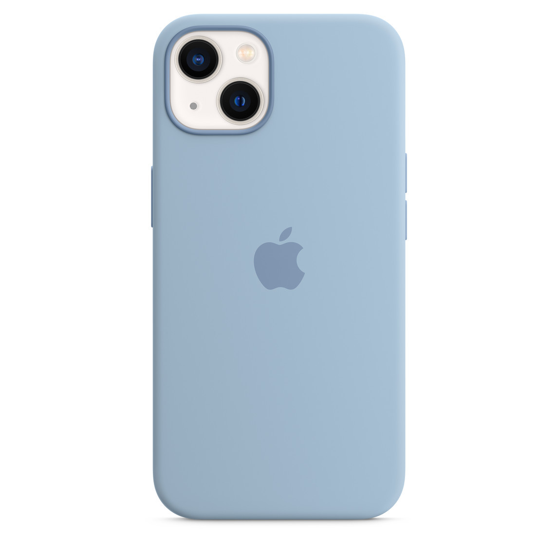 Чохол-накладка Case MagSafe Soft for iPhone 13 Gray-blue