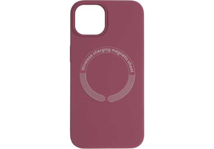 Панель Case MagSafe Soft for iPhone 12 Burgundy