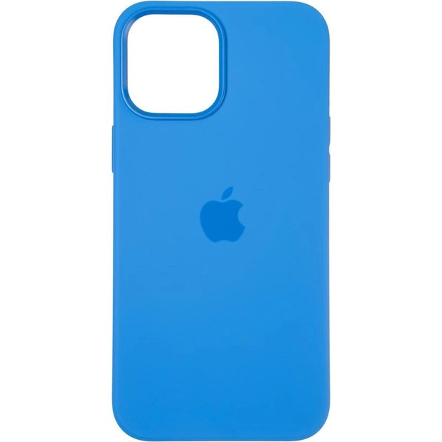 Чохол-накладка Case MagSafe Soft for iPhone 12 Pro Blue