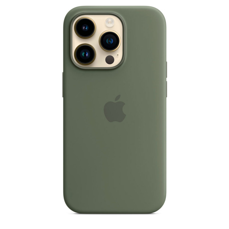 Чохол-накладка Case MagSafe Soft for iPhone 12 Pro Olive
