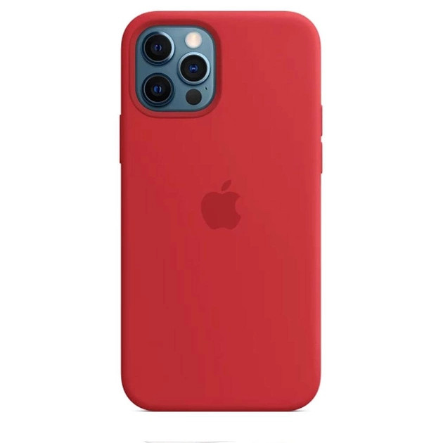 Чохол-накладка Case MagSafe Soft for iPhone 12 Pro Red