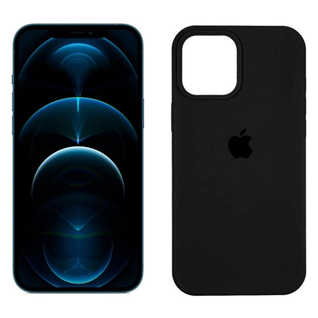Чехол-накладка Case MagSafe Soft for iPhone 12 Pro Black