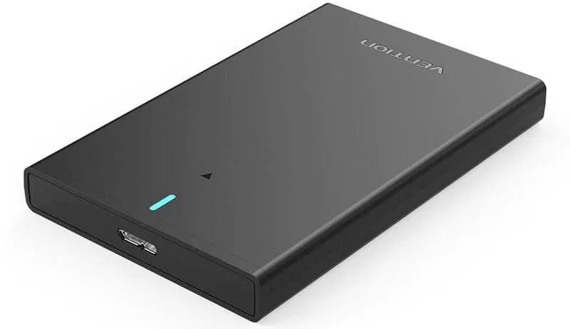 Аксесуар до HDD Vention 2.5" HDD/SSD USB 3.0 Micro-B Black (KPAB0)