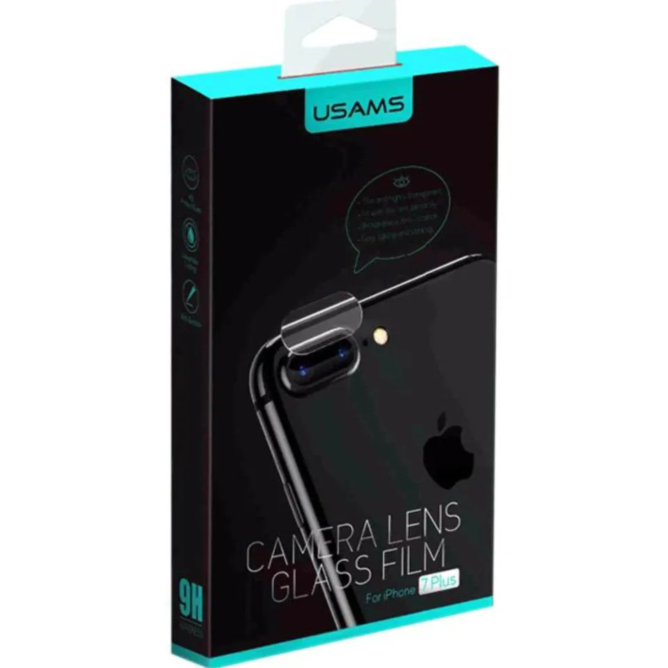 Защитное стекло Protective glass for camera USAMS iPhone 7