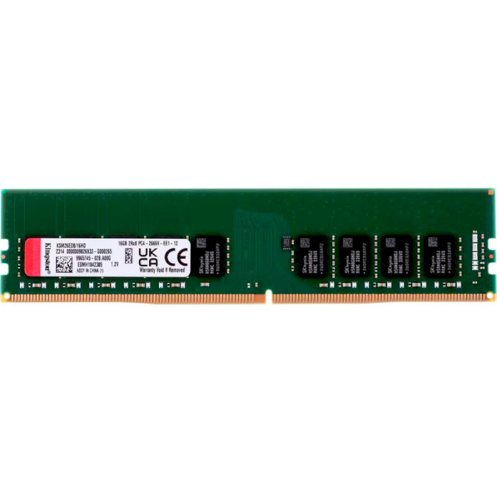 Оперативная память Kingston Premier 16 GB DDR4 2666 MHz (KSM26ED8/16HD)