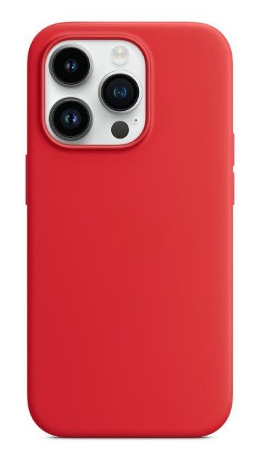 Чехол-накладка Monblan iPhone 12/12 Pro Magnetic Silicone Series MagSafe & Animation Red