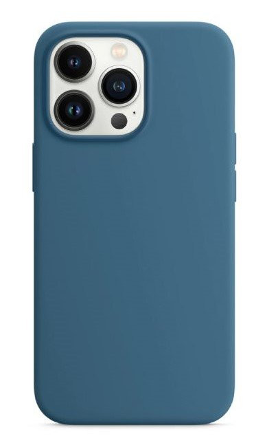 Чехол-накладка Monblan iPhone 13 Magnetic Silicone Series MagSafe & Animation Blue Jay
