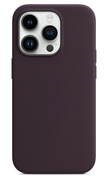 Чохол-накладка Monblan iPhone 14 Magnetic Silicone Series MagSafe Elderberry
