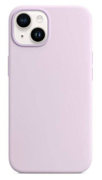 Чехол-накладка Monblan iPhone 14 Magnetic Silicone Series MagSafe Lilac