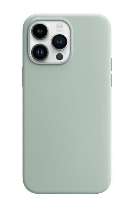 Чехол-накладка Monblan iPhone 14 Magnetic Silicone Series MagSafe Succulent