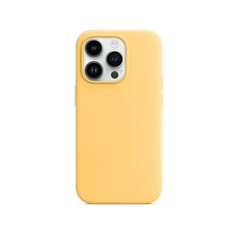 Чохол-накладка Monblan iPhone 14 Pro Magnetic Silicone Series MagSafe Sunglow