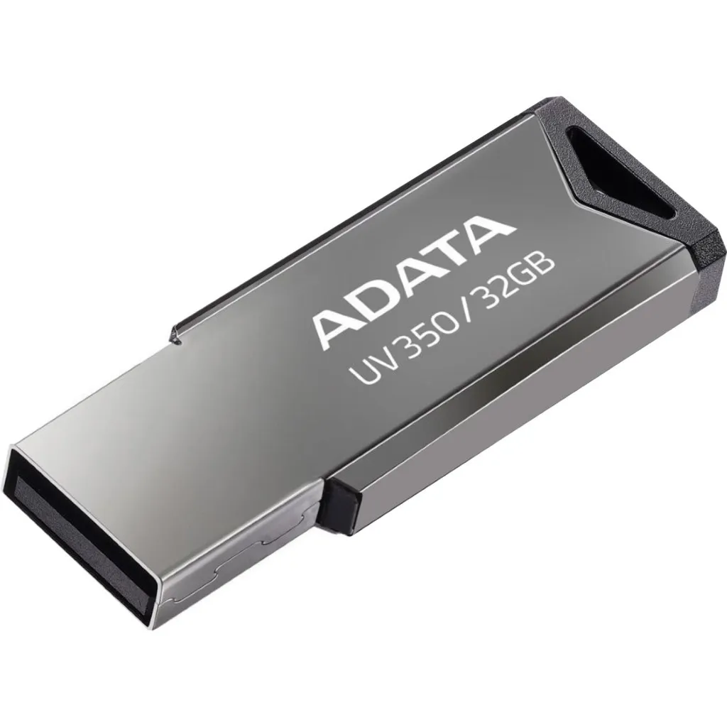 Флеш пам'ять USB A-Data AUV 350 32GB USB3.2 Silver (AUV350-32G-RBK)