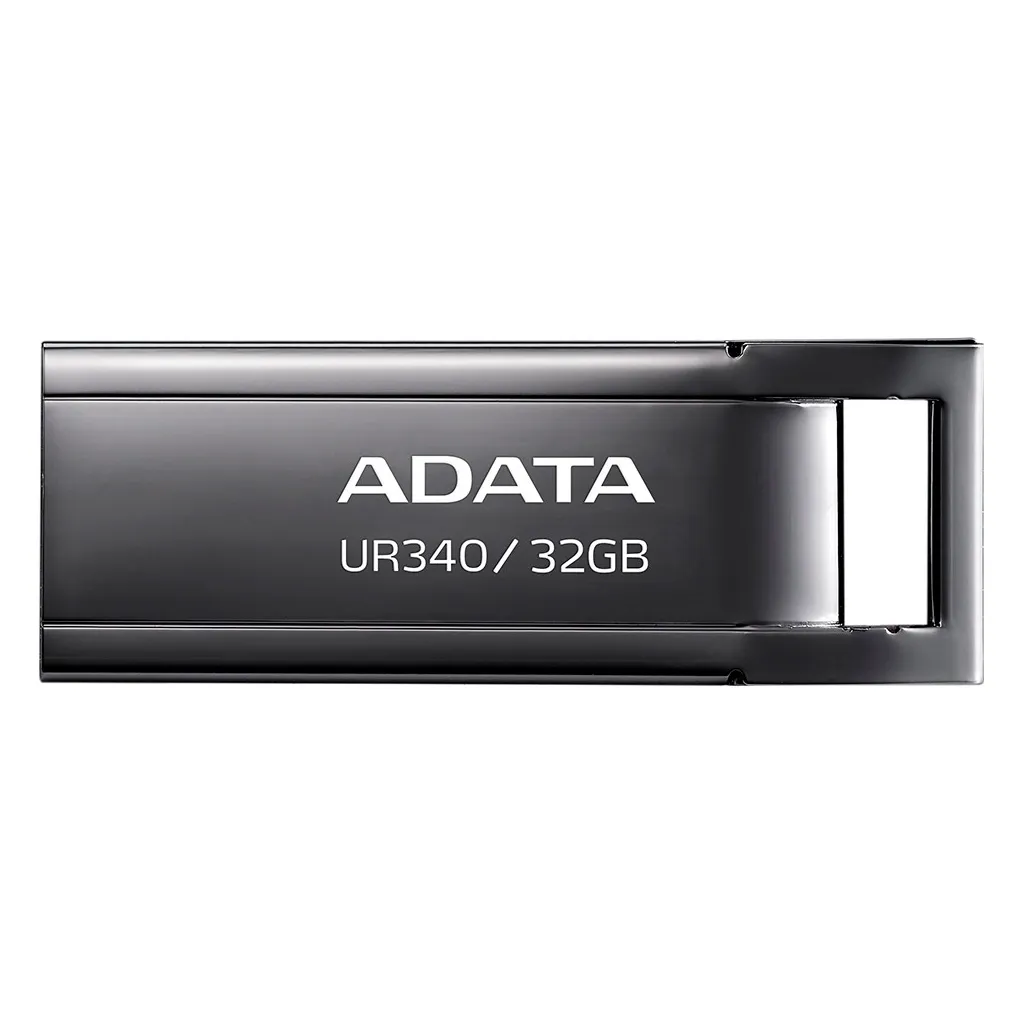 Флеш пам'ять USB A-Data UR340 32Gb Black USB3.2 Black (AROY-UR340-32GBK)