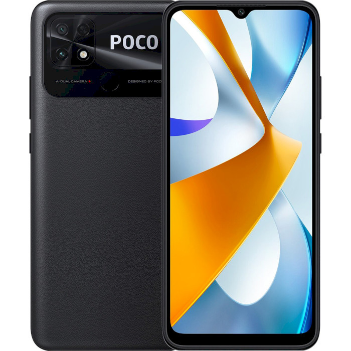 Смартфон Xiaomi Poco C40 4/64GB Power Black EU