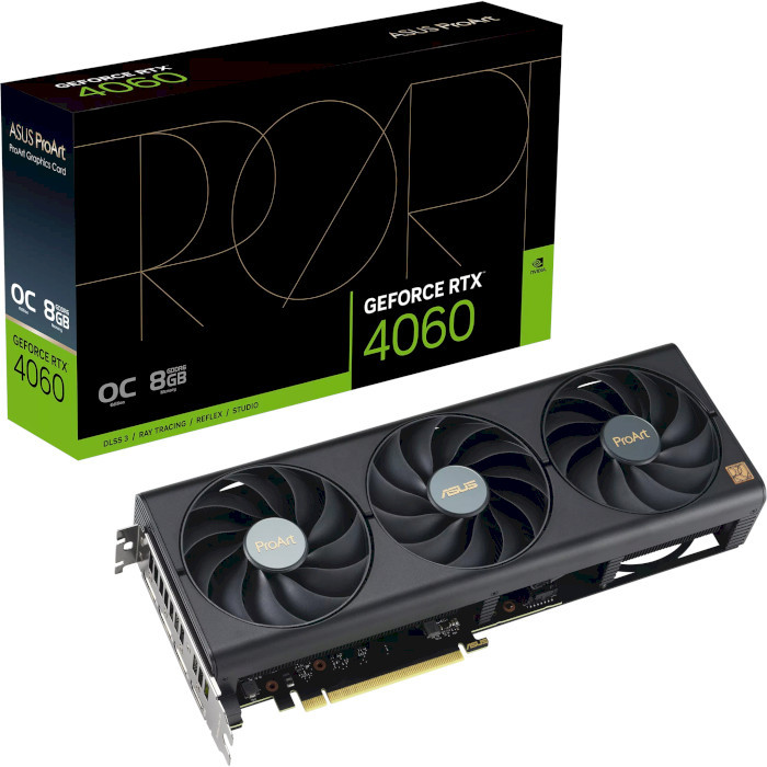Видеокарта Asus GeForce RTX 4060 8GB GDDR6 PROART OC PROART-RTX4060-O8G