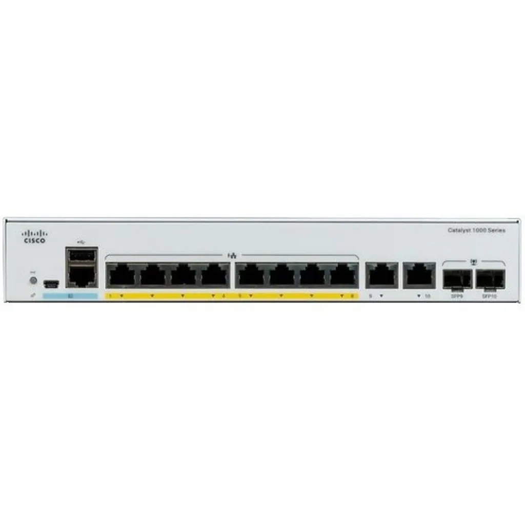 Комутатор Cisco Catalyst C1000-8P-2G-L