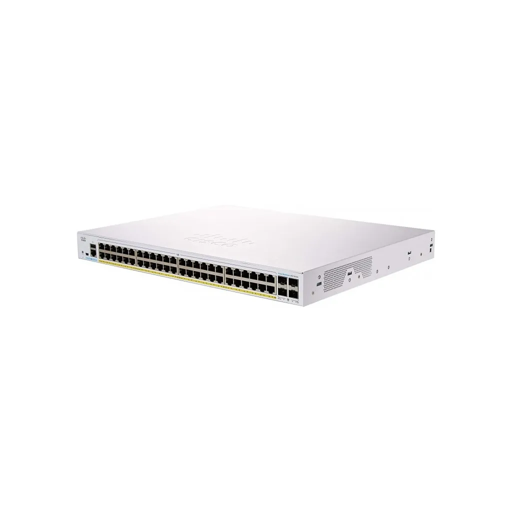 Комутатор Cisco CBS350 Managed (CBS350-48T-4X-EU)