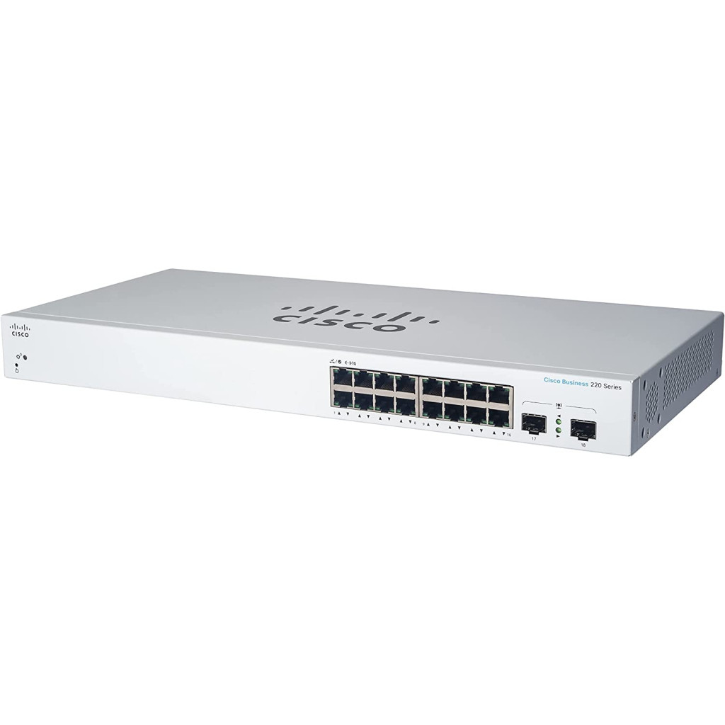 Комутатор Cisco CBS220 Smart (CBS220-16T-2G-EU)