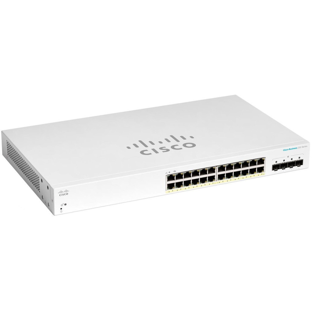 коммутатор Cisco CBS220 Smart (CBS220-24FP-4G-EU)