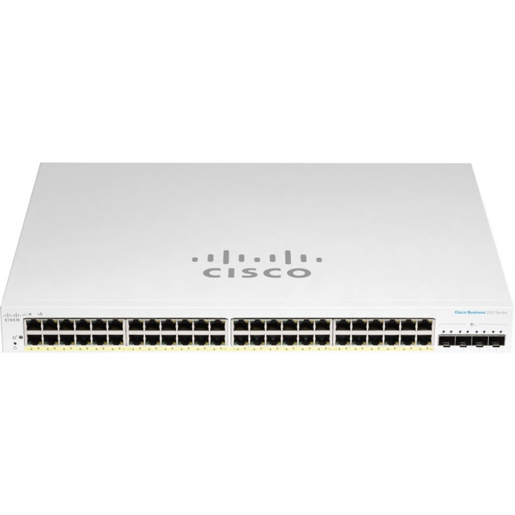 Комутатор Cisco CBS220 Smart (CBS220-48T-4G-EU)