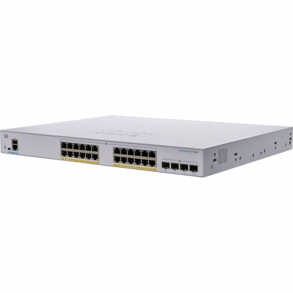 Комутатор Cisco CBS250 Smart (CBS250-24FP-4G-EU)