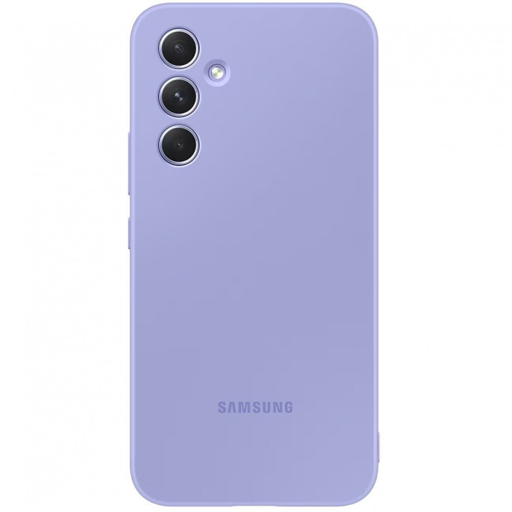 Чохол-накладка Samsung Silicone Case for Galaxy A54 (A546) Blueberry