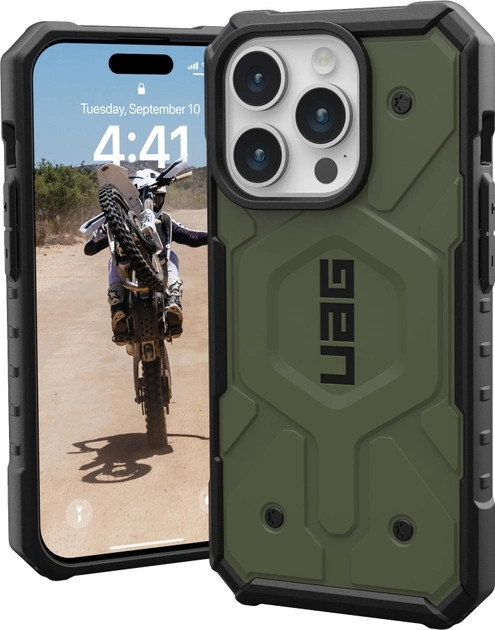 Панель UAG for Apple iPhone 15 Pro Pathfinder Magsafe Olive Drab