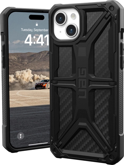 Панель UAG for Apple iPhone 15 Monarch Carbon Fiber