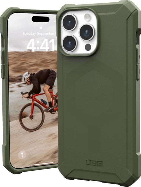 Панель UAG for Apple iPhone 15 Pro Max Essential Armor Magsafe Olive Drab