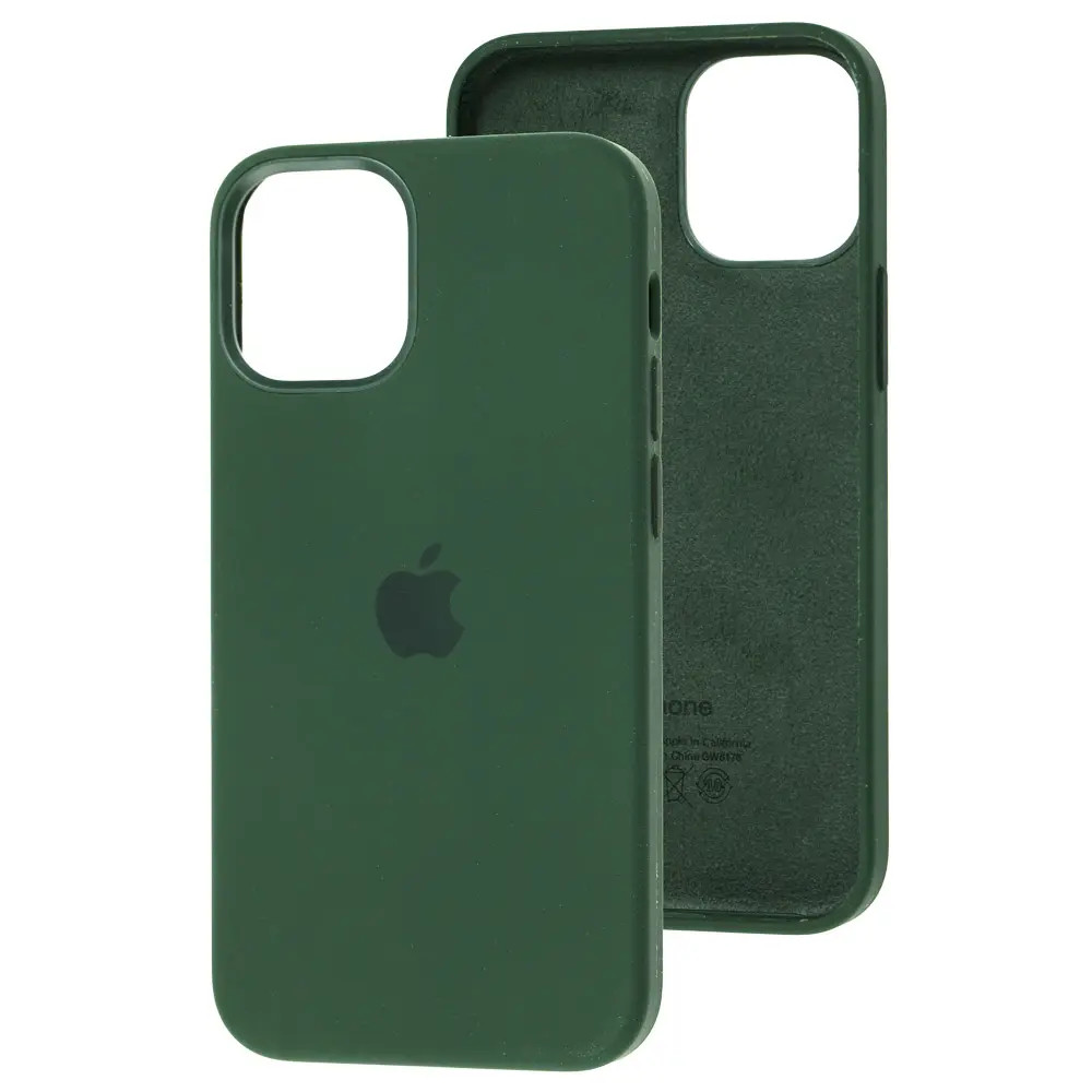 Панель Apple Sillicon Case Copy for iPhone 12 5,4" Cyprus green