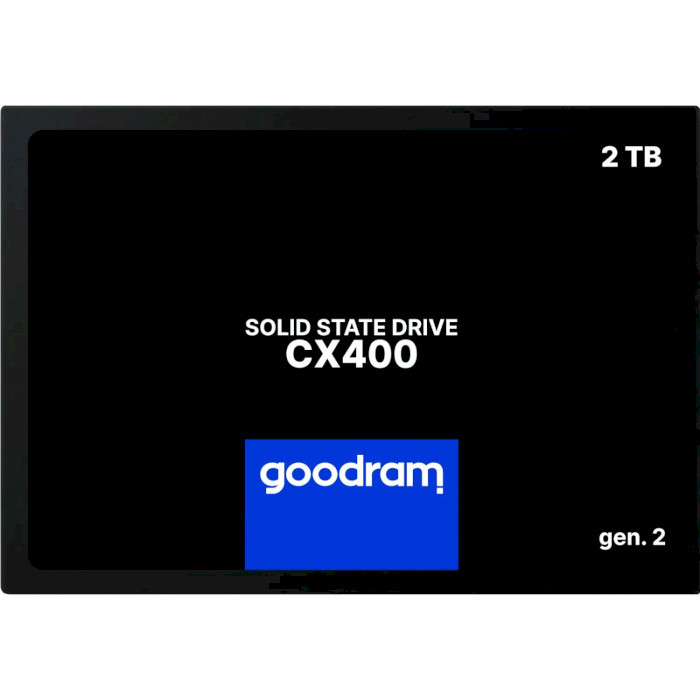 SSD накопичувач Goodram CX400 2TB 2.5" SATA (SSDPR-CX400-02T-G2)