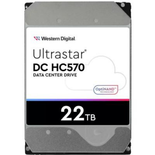 Жорсткий диск Western Digital Ultrastar DC HC570 22 TB (WUH722222ALE6L4/0F48155)