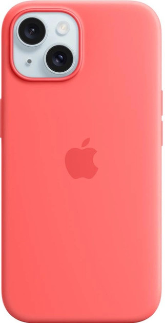 Панель Apple iPhone 15 Silicone Case with MagSafe - Guava