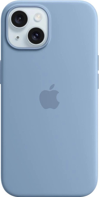 Панель Apple iPhone 15 Silicone Case with MagSafe - Winter Blue