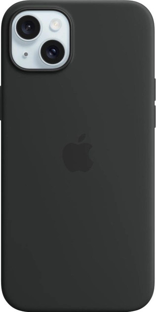 Панель Apple iPhone 15 Plus Silicone Case with MagSafe - Black