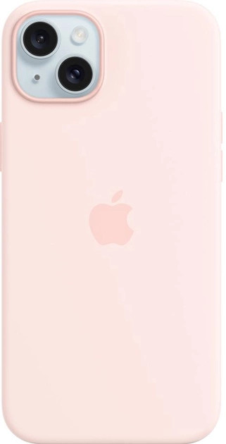 Панель Apple iPhone 15 Plus Silicone Case with MagSafe - Light Pink