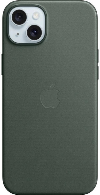 Панель Apple iPhone 15 Plus FineWoven Case with MagSafe - Evergreen
