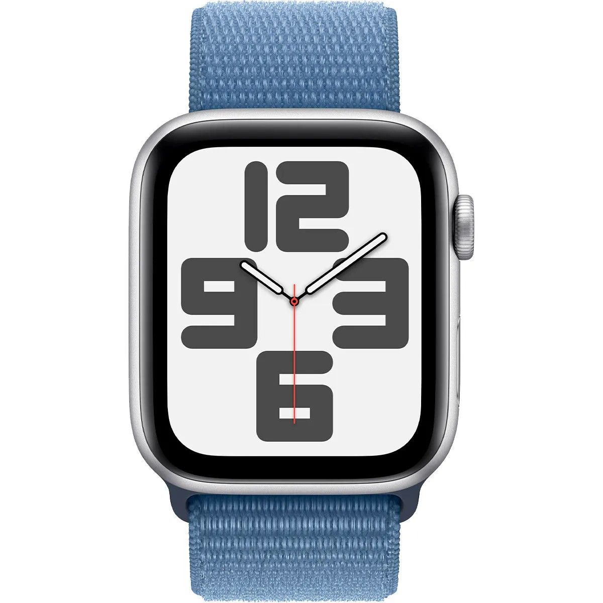 Смарт-часы Apple Watch SE 2 GPS 44mm Silver Aluminium Case with Winter Blue Sport Loop (MREF3) UA