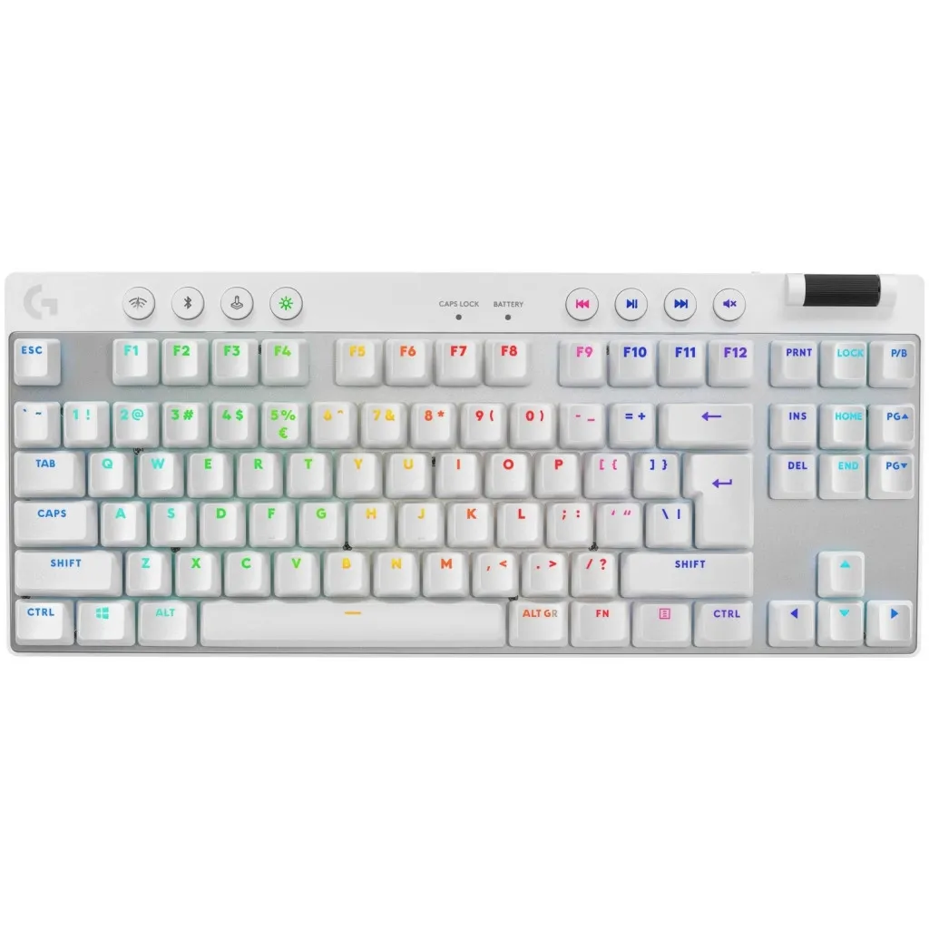 Клавіатура Logitech G Pro X Tkl Lightspeed White (L920-012148)